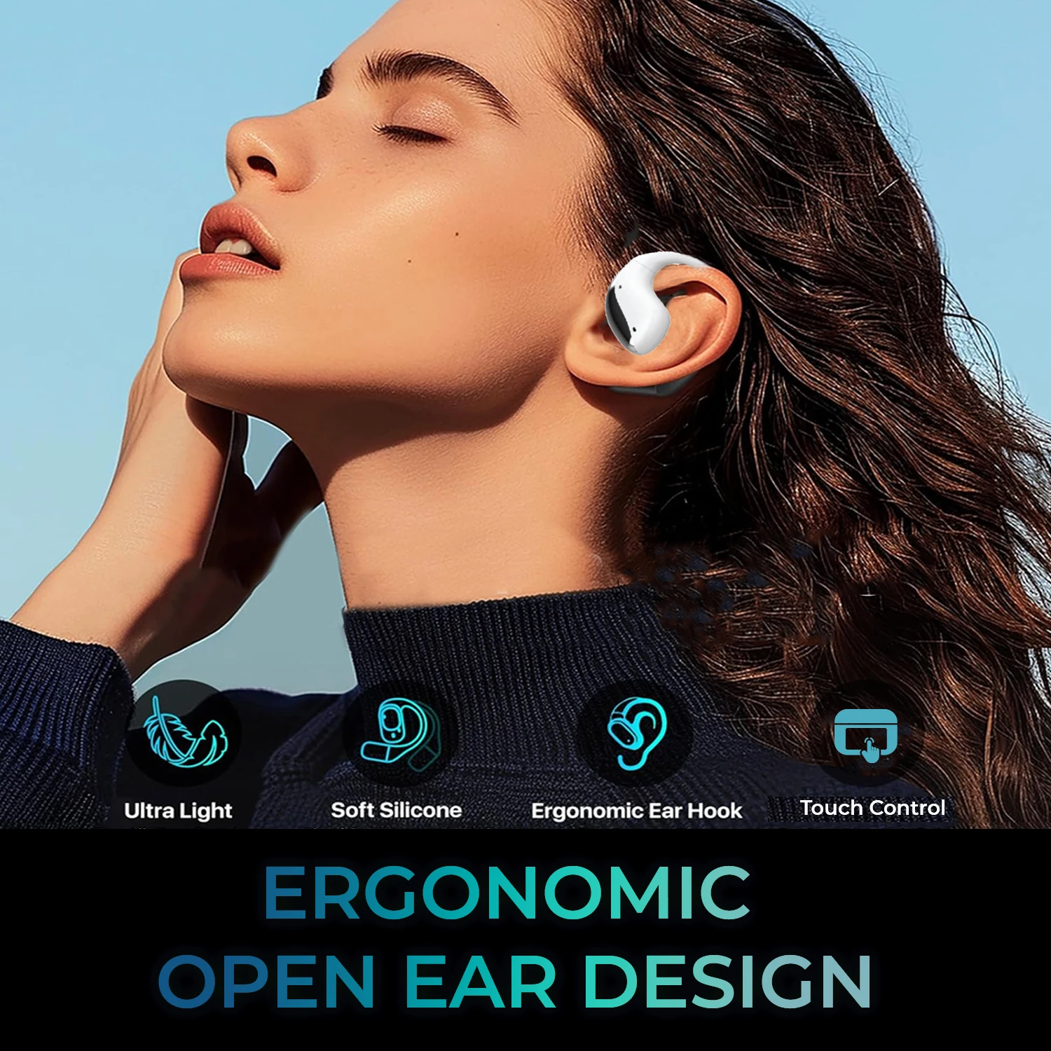 Open Ear Wireless Earbuds - Image 2