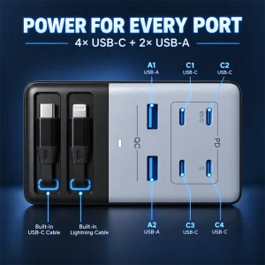 275W USB C Charger Block - Thumbnail Image 3