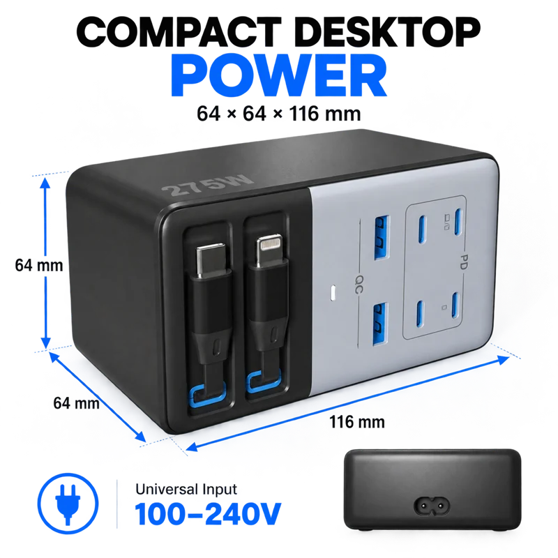 275W USB C Charger Block - Image 5