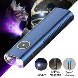Rechargeable UV Flashlight