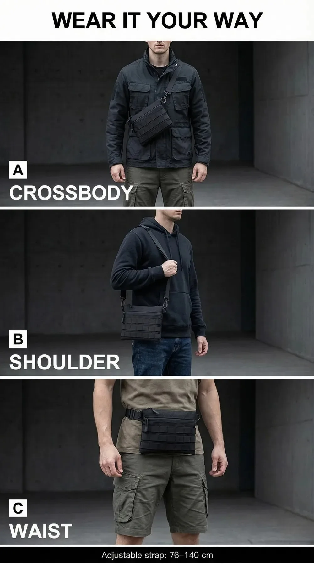 Crossbody Portable Sports Bag - Image 5
