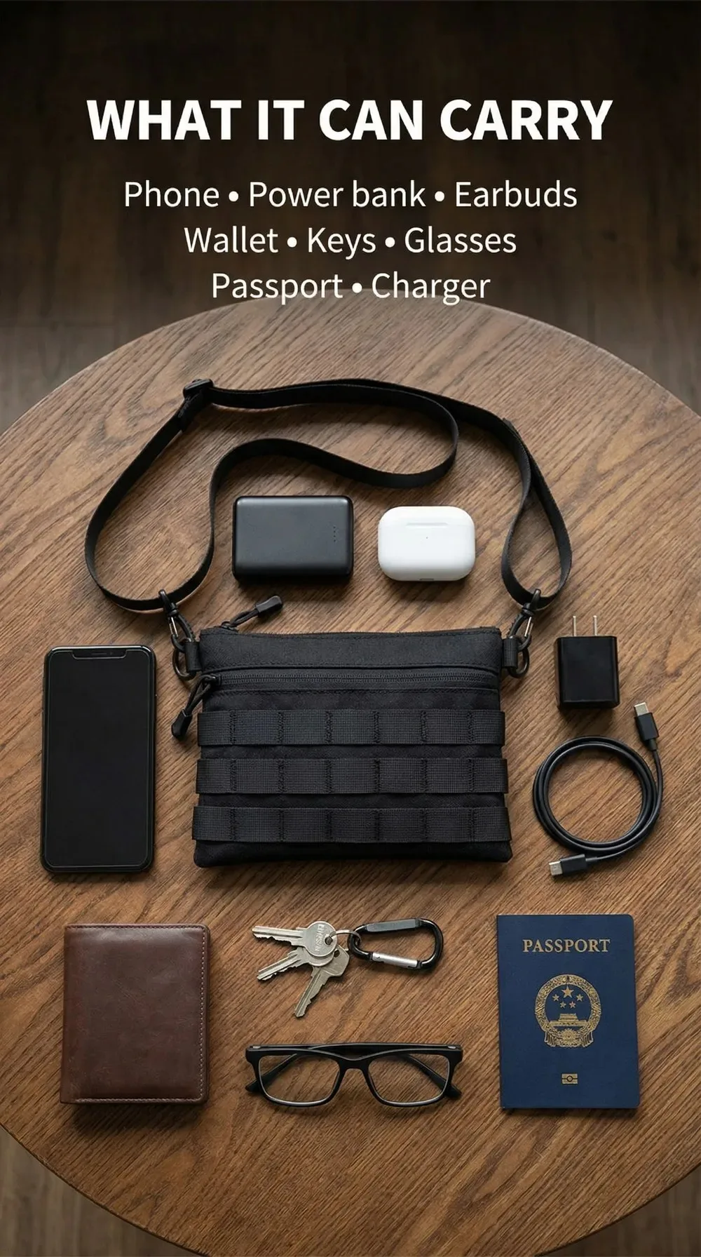 Crossbody Portable Sports Bag - Image 6