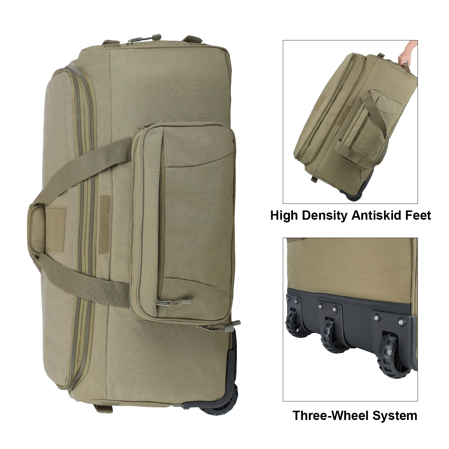 Large Waterproof Trolley Case - Image 3