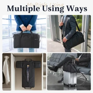 Travel Garment Bag With Shoulder Strap - Thumbnail Image 6
