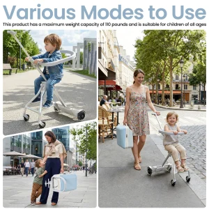 Toddler Ride on Luggage - Thumbnail Image 5