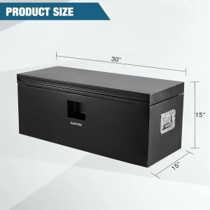 Garvee Black Steel Storage Organizer - Thumbnail Image 3