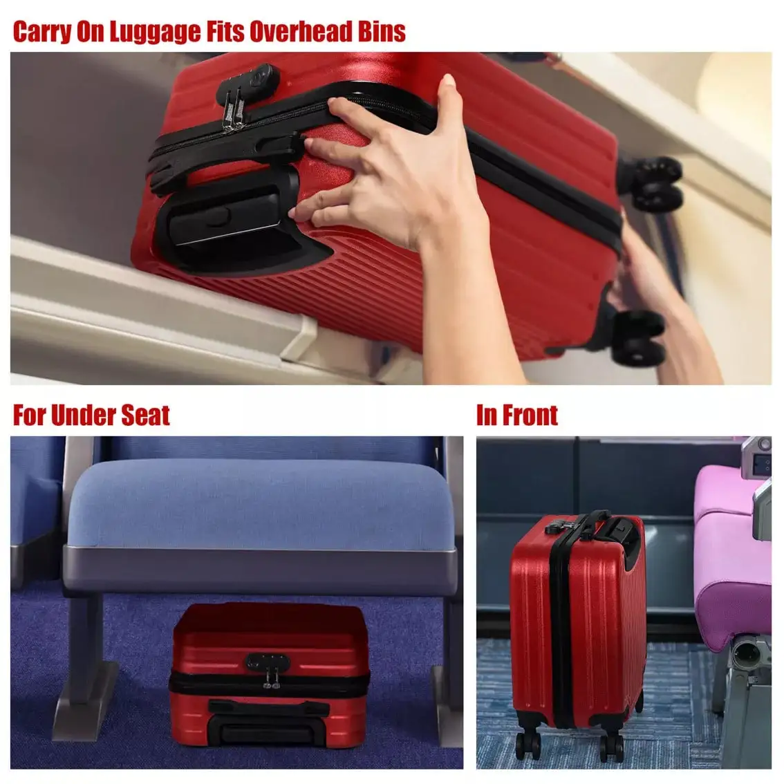 Spacious Travel Essential Luggage - Image 3