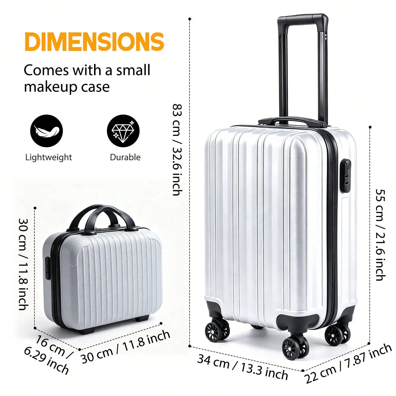 Carry On Hardshell Luggage Sets - Image 5