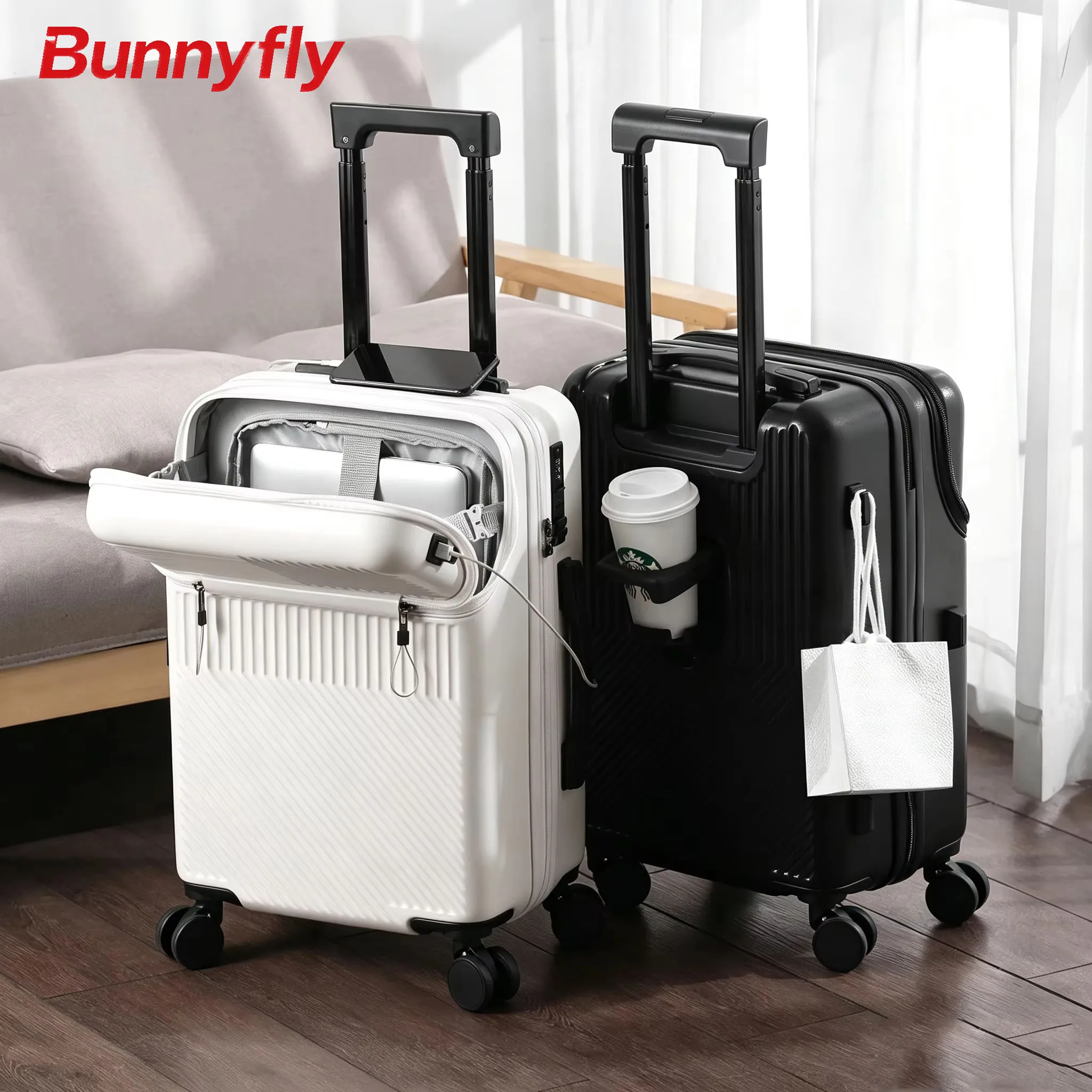 Lightweight Carry-on Business Suitcase - Image 2
