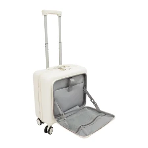 Airplane Cabin Luggage, Suitcase with Front Compartment