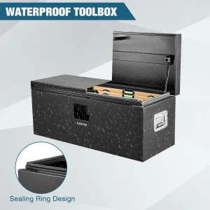 Garvee Black Steel Storage Organizer - Thumbnail Image 4