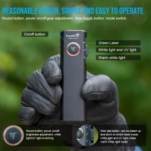 1050 Lumens Rechargeable Flashlight - Thumbnail Image 2
