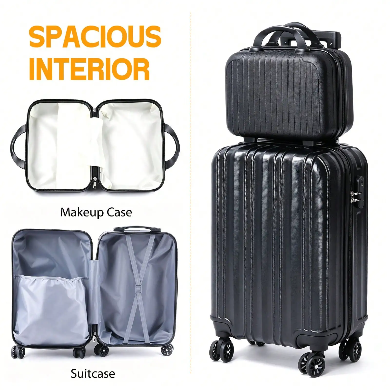 Carry On Hardshell Luggage Sets - Image 3