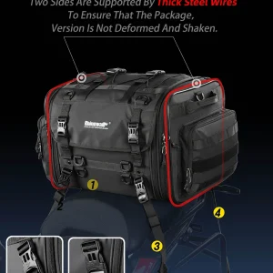 Motorcycle Waterproof Travel Bag - Thumbnail Image 4