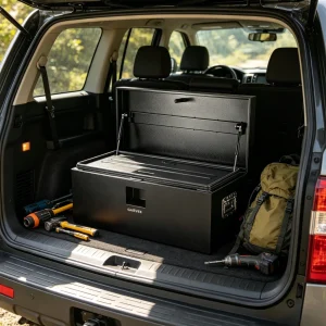 Garvee Black Steel Storage Organizer - Thumbnail Image 2