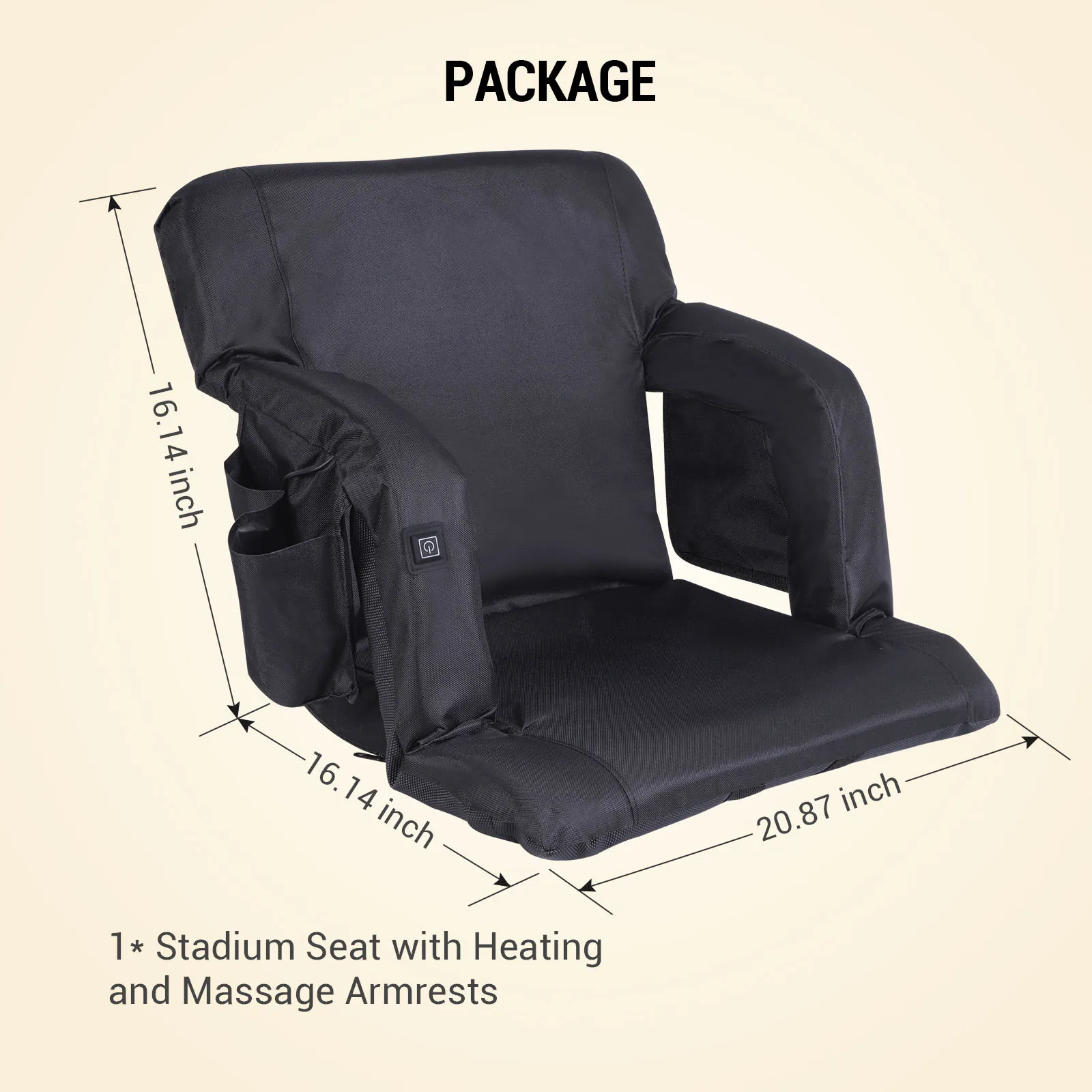 Heated Stadium Seat Cushion - Image 4
