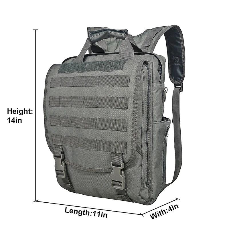Laptop Tactical Messenger Bag - Image 4