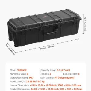 Weatherproof Heavy Duty Protective Case - Thumbnail Image 2