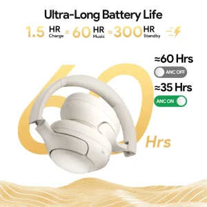 Active Noise Cancellation Headphones - Thumbnail Image 4