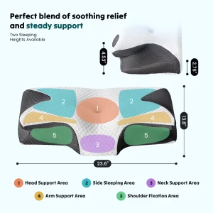 Wide Cervical Neck Pillow - Thumbnail Image 2
