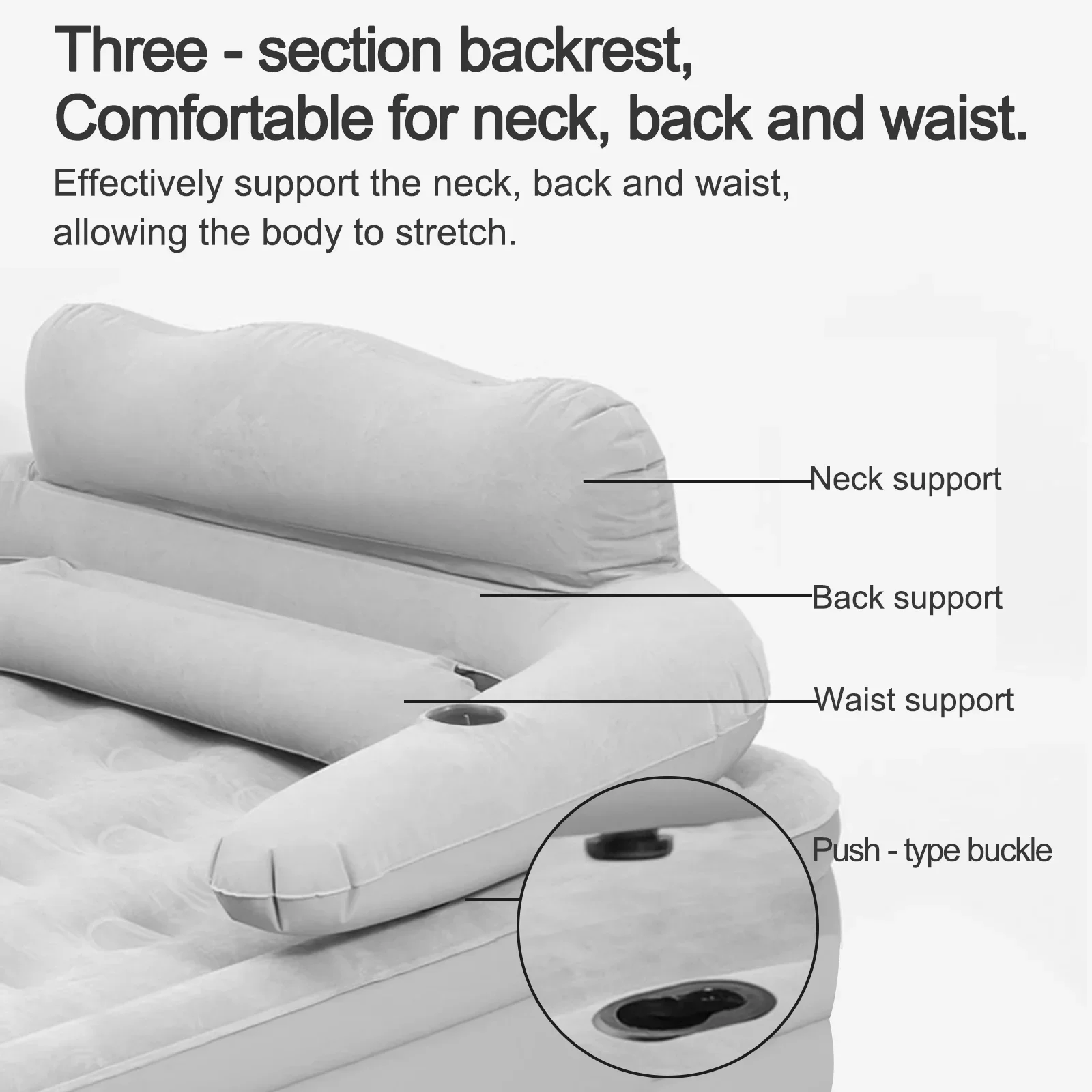 Raised Double Camping Mattress - Image 3