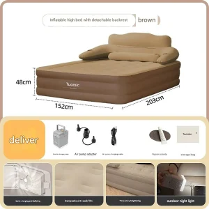 Raised Double Camping Mattress - Thumbnail Image 7
