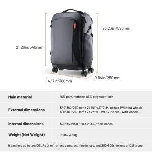 Photography Equipment Trolley Case - Thumbnail Image 4