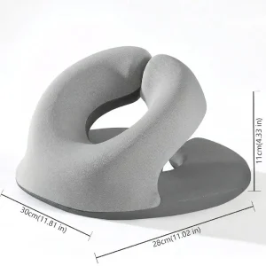 Breathable memory foam sleeping pillow