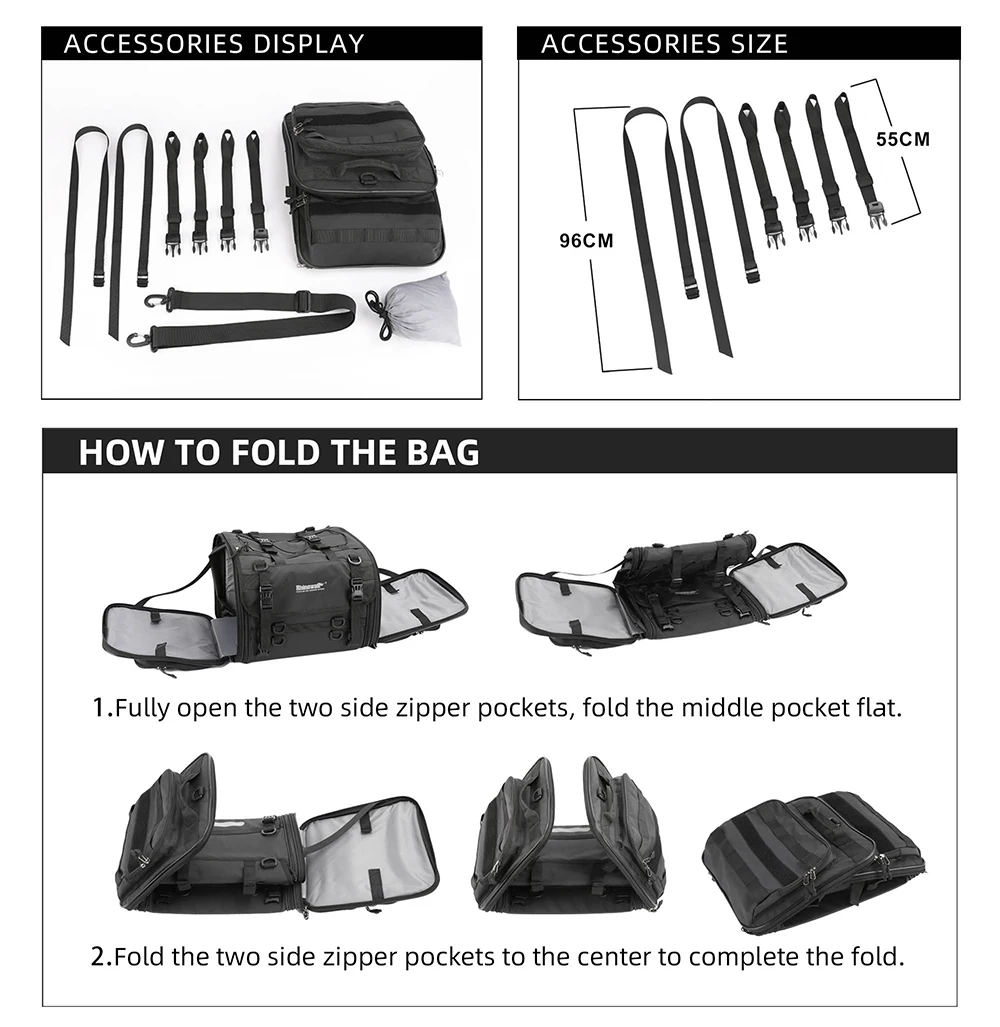 Motorcycle Waterproof Travel Bag - Image 5