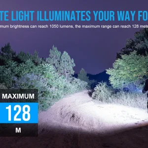 1050 Lumens Rechargeable Flashlight - Thumbnail Image 6