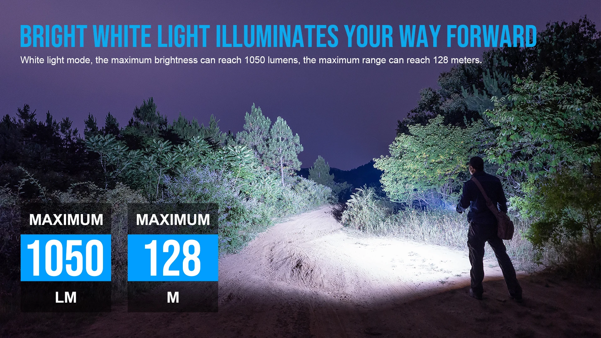 1050 Lumens Rechargeable Flashlight - Image 6