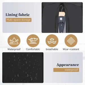 Travel Garment Bag With Shoulder Strap - Thumbnail Image 3