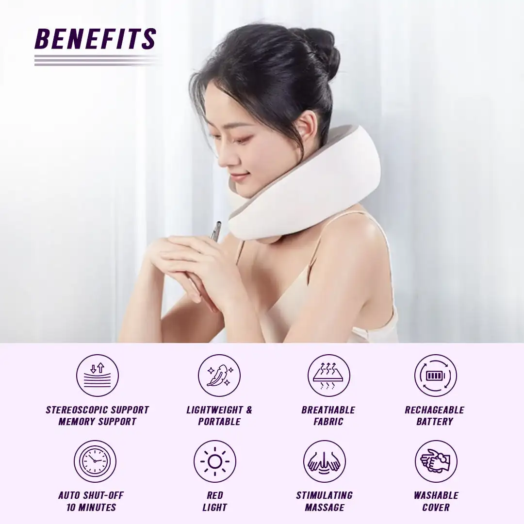 Heated Neck Massager Pillow - Image 6
