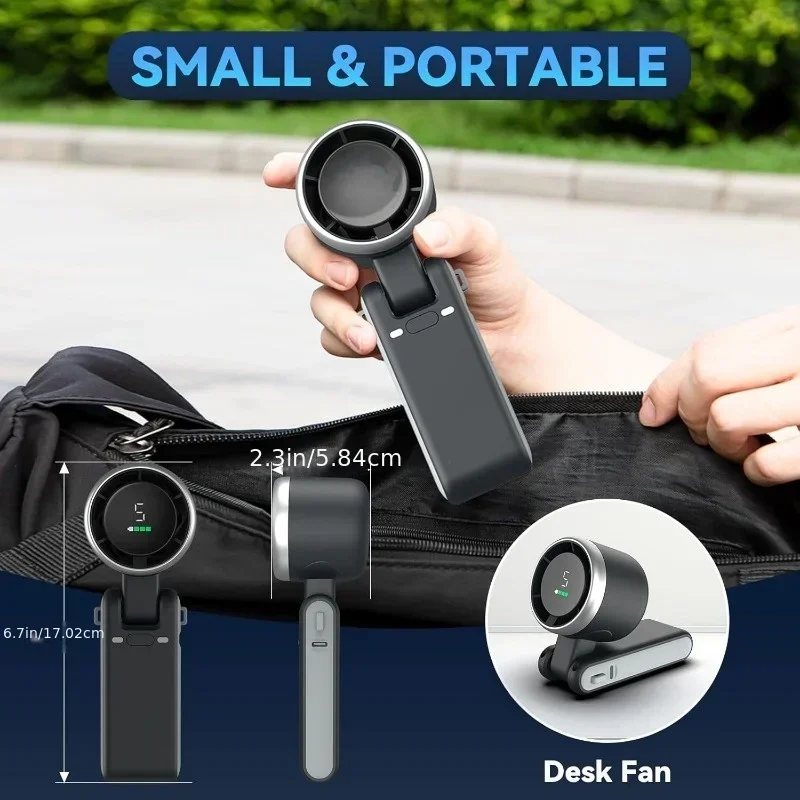 Rechargeable Travel Mini Fan - Image 8