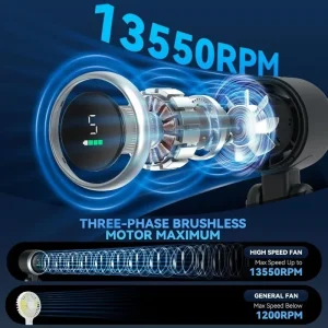Rechargeable Travel Mini Fan - Thumbnail Image 9