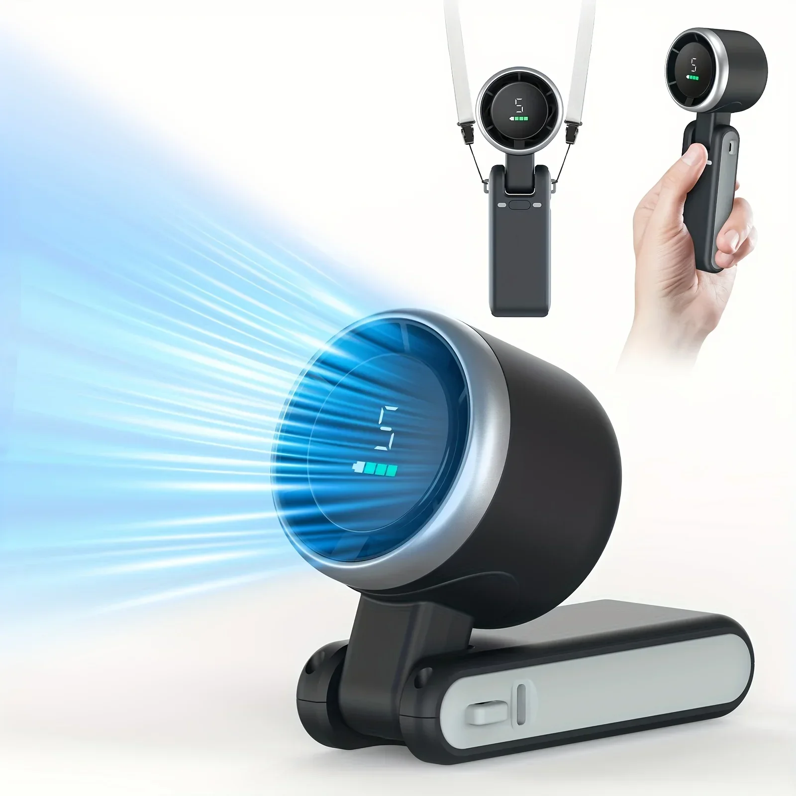 Rechargeable Travel Mini Fan - Image 6