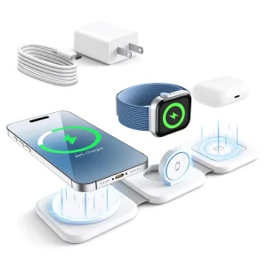 Magnetic Wireless Chargers 3 in 1 Foldable
