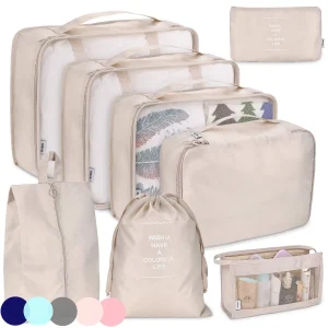 Waterproof Travel Packing Cubes