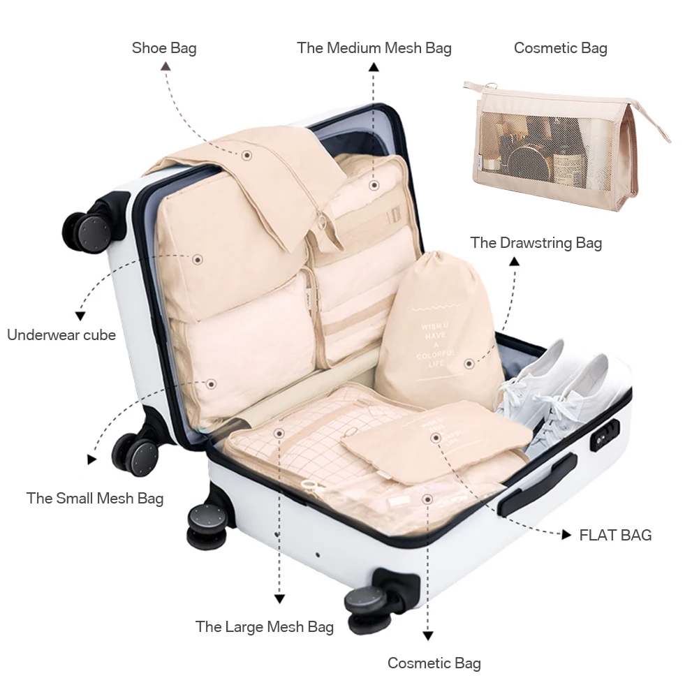 Waterproof Travel Packing Cubes - Image 5