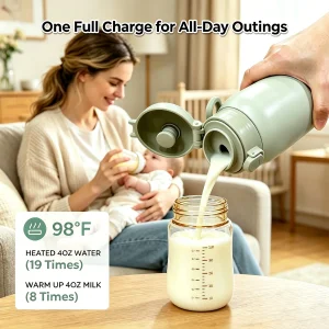 USB Rechargeable Heated Water Bottle - Thumbnail Image 9